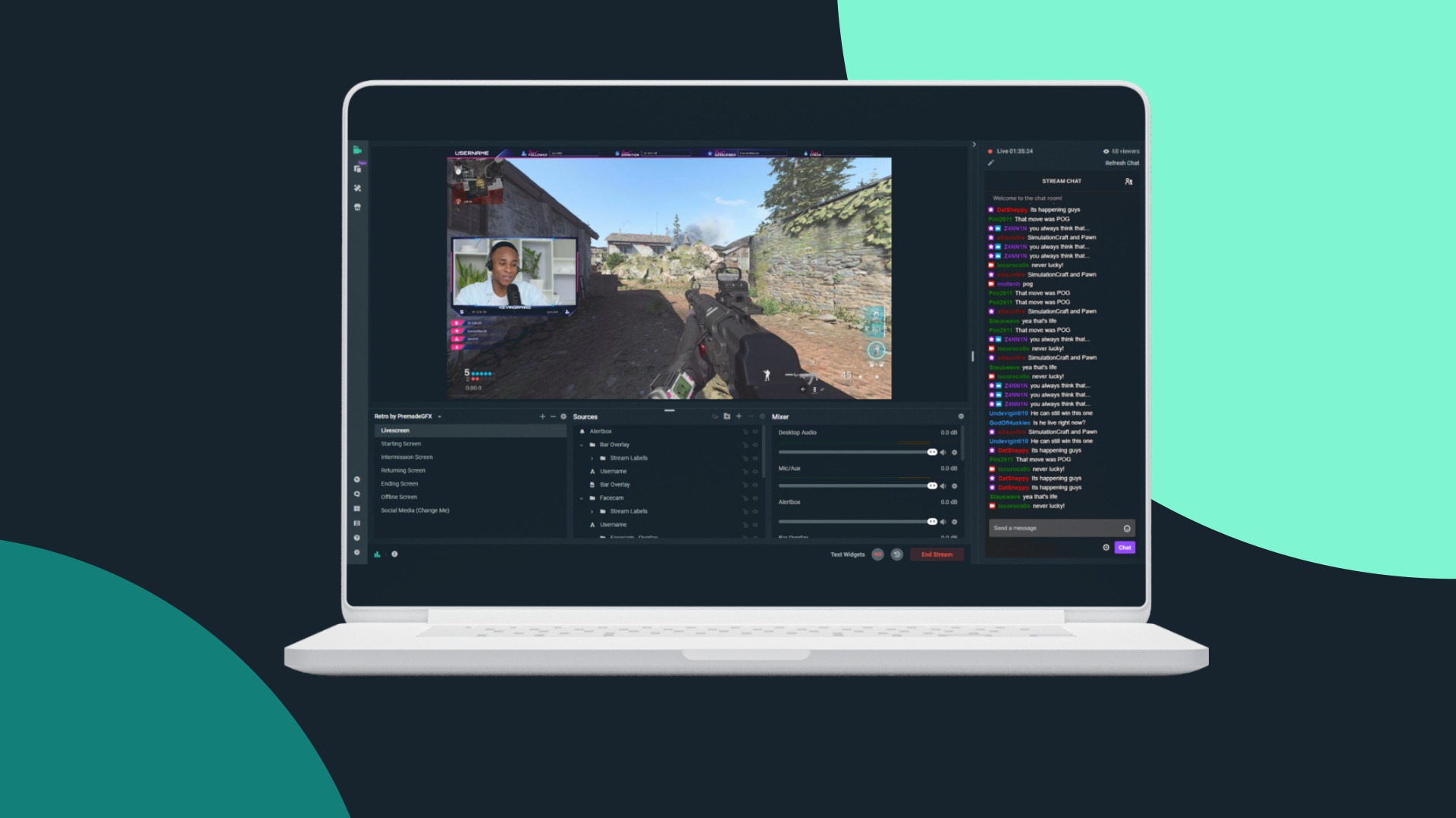 set up obs for twitch streaming xbox one on mac